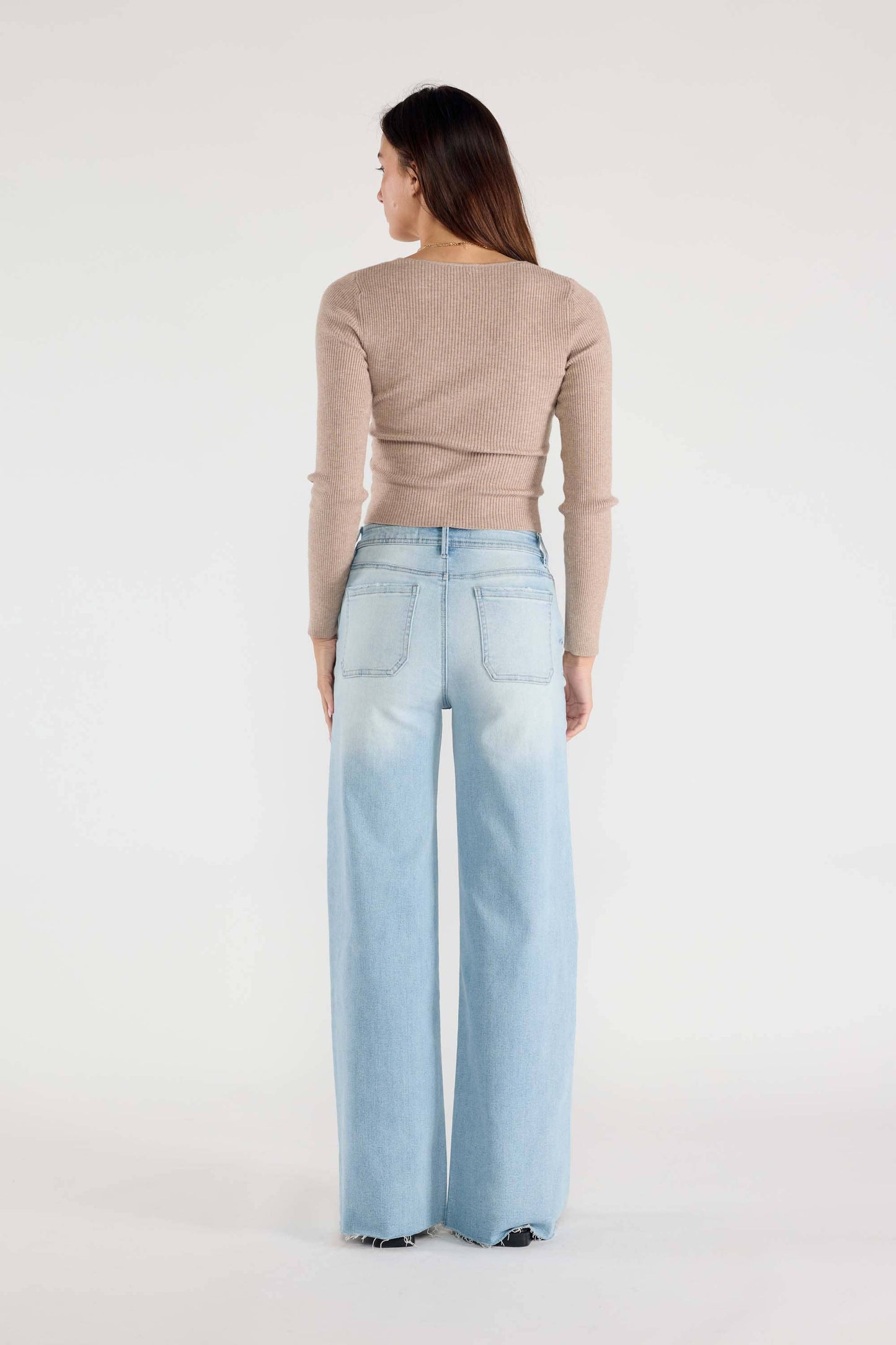 The Sydney Jean: Waist Cinch Tie