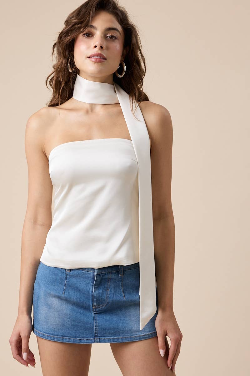 The Camila: Top & Neck Scarf