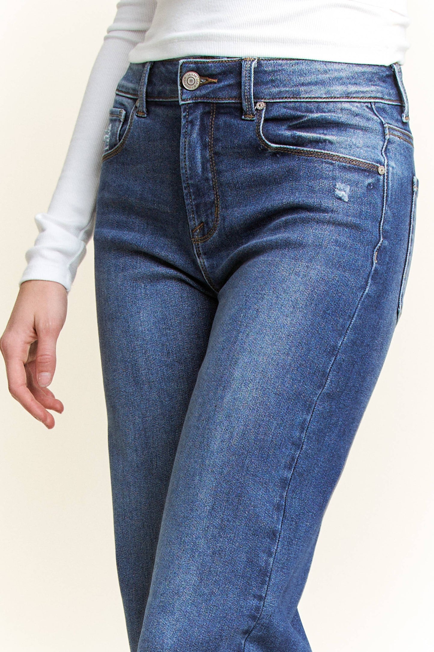 The Dakota Jean: High Rise Wide Leg Jeans
