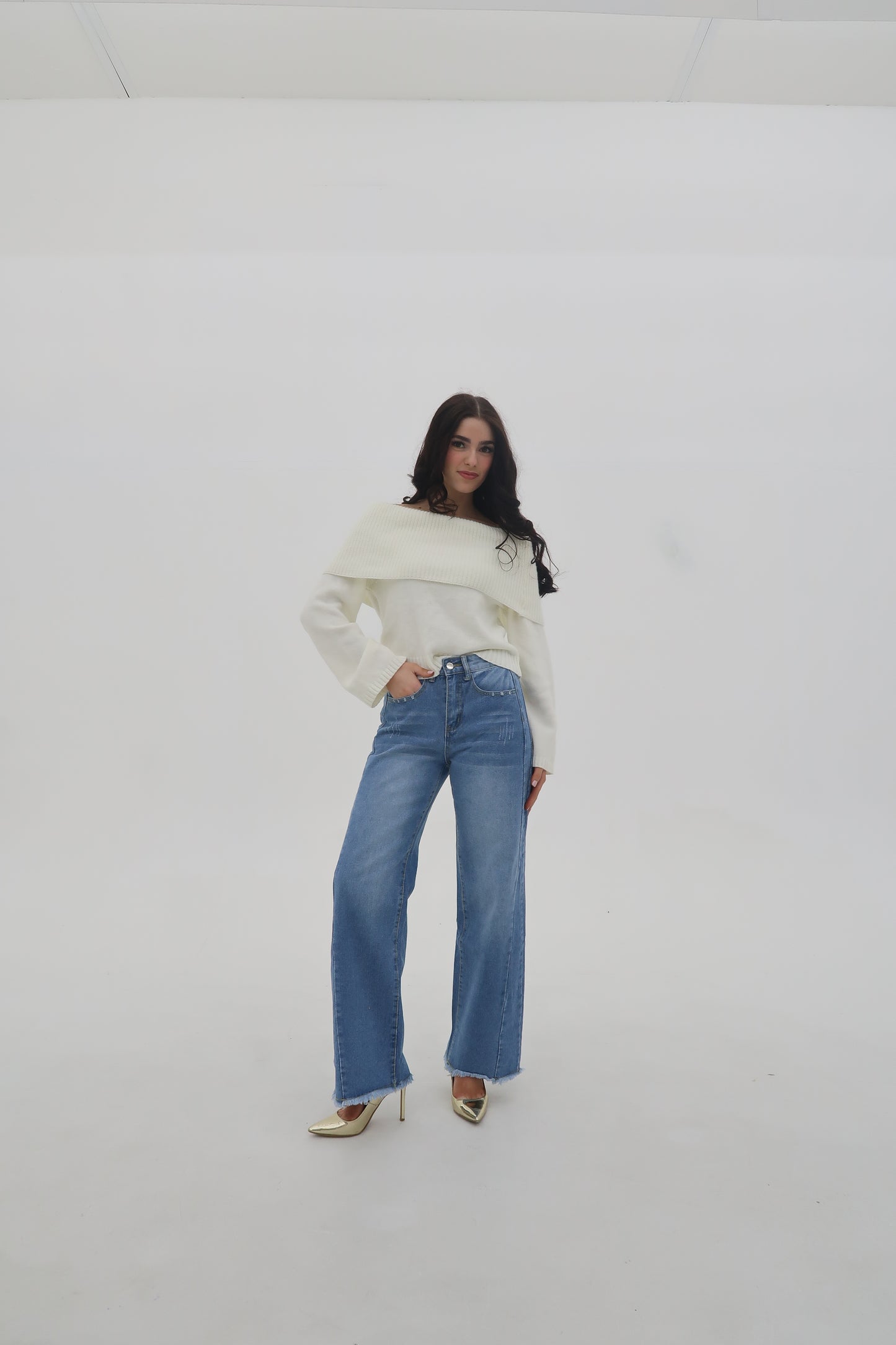 The Muse: Off-the Shoulder Sweater