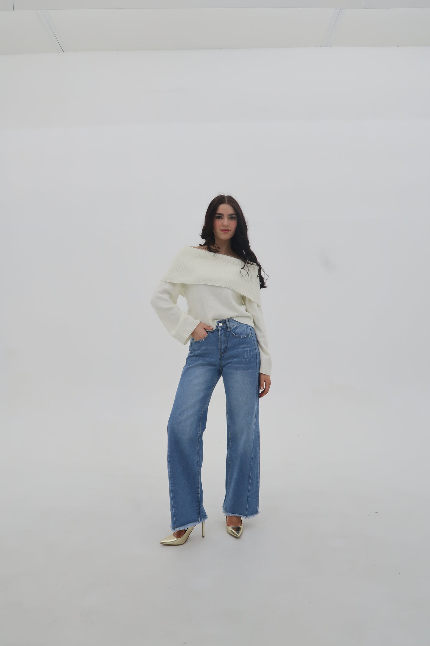 The Muse: Off-the Shoulder Sweater