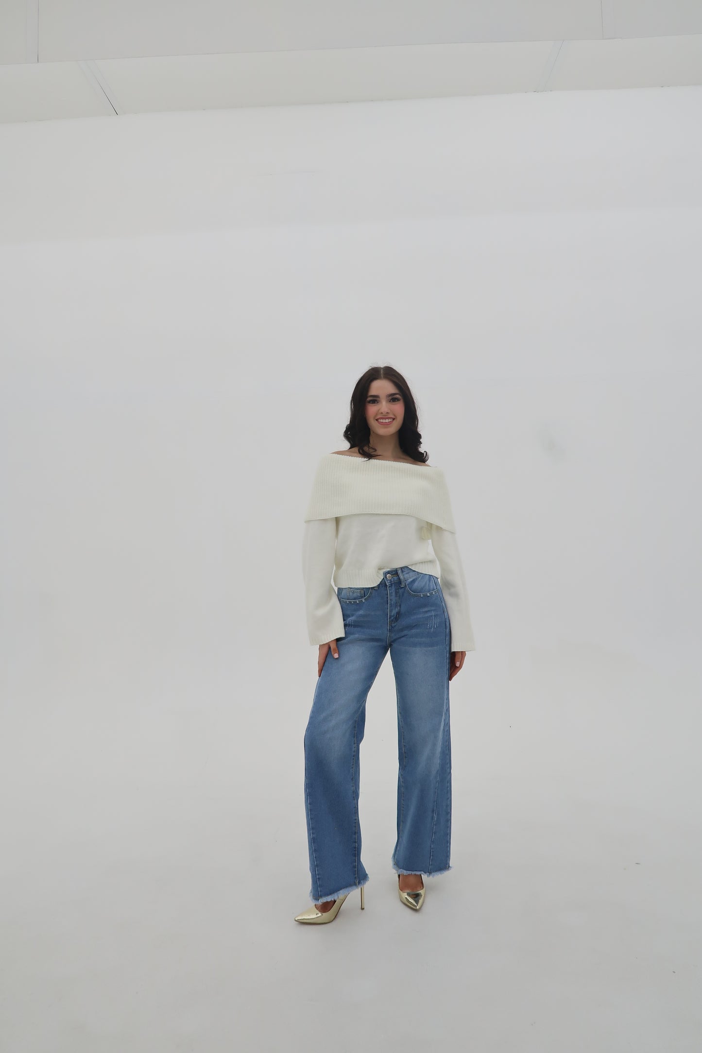 The Muse: Off-the Shoulder Sweater