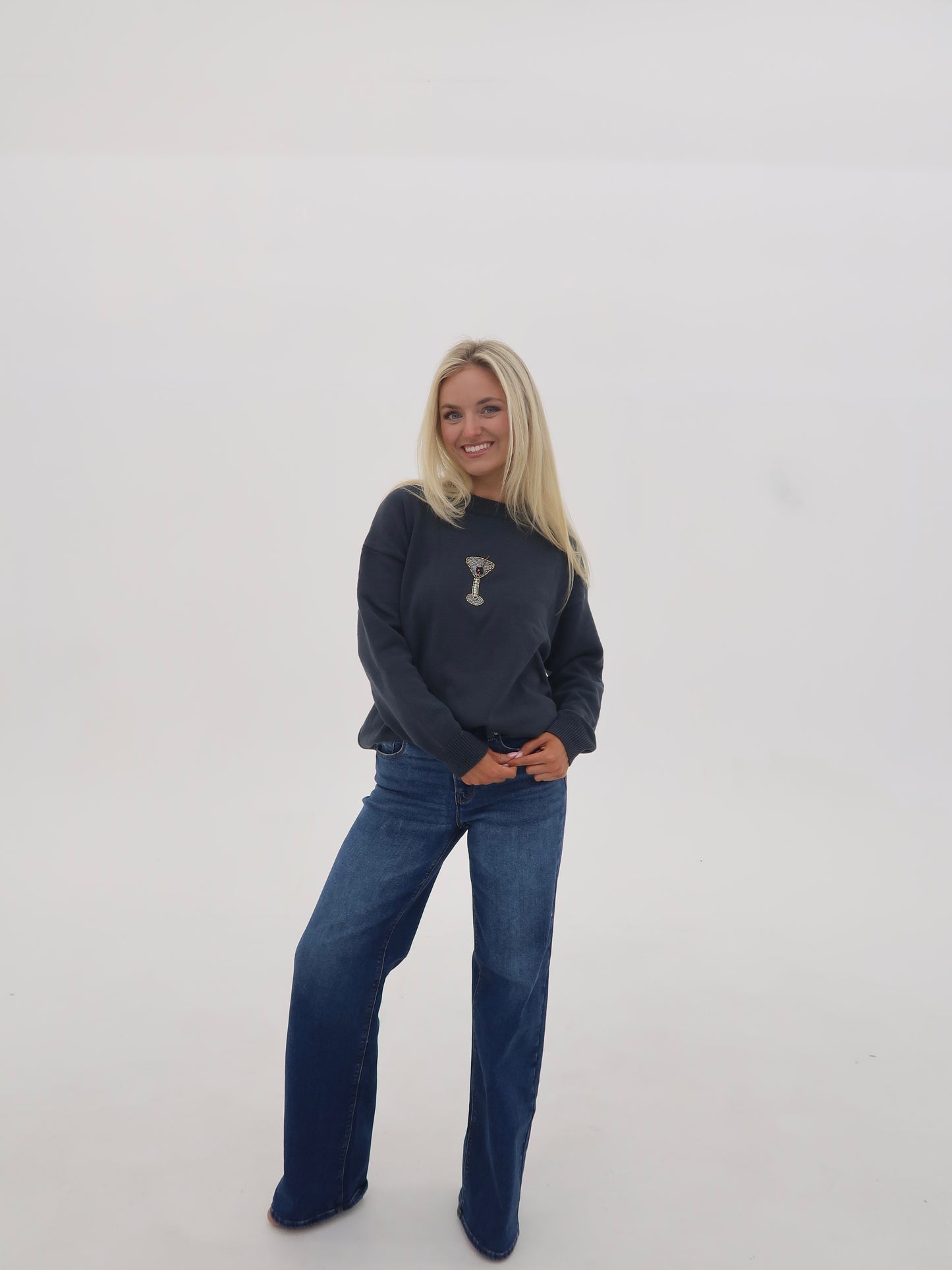 The Dakota Jean: High Rise Wide Leg Jeans