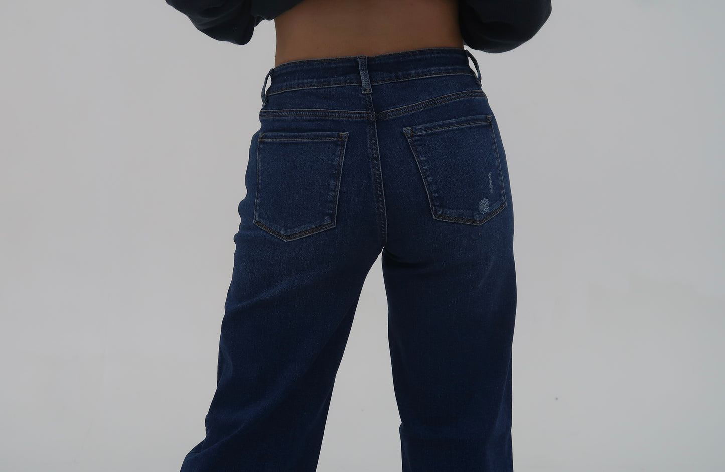 The Dakota Jean: High Rise Wide Leg Jeans