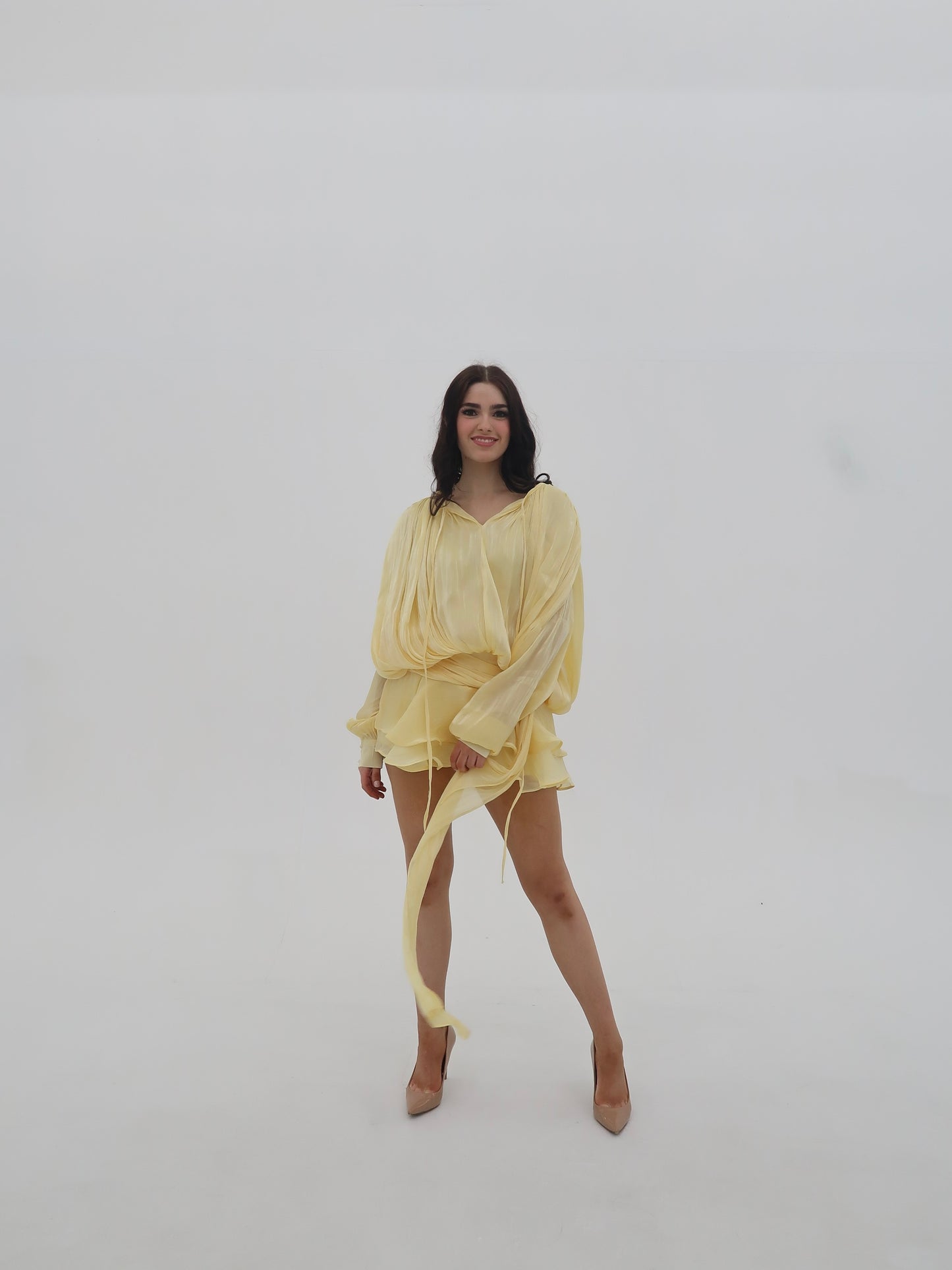 The Vivienne: Blouse & Shorts Set