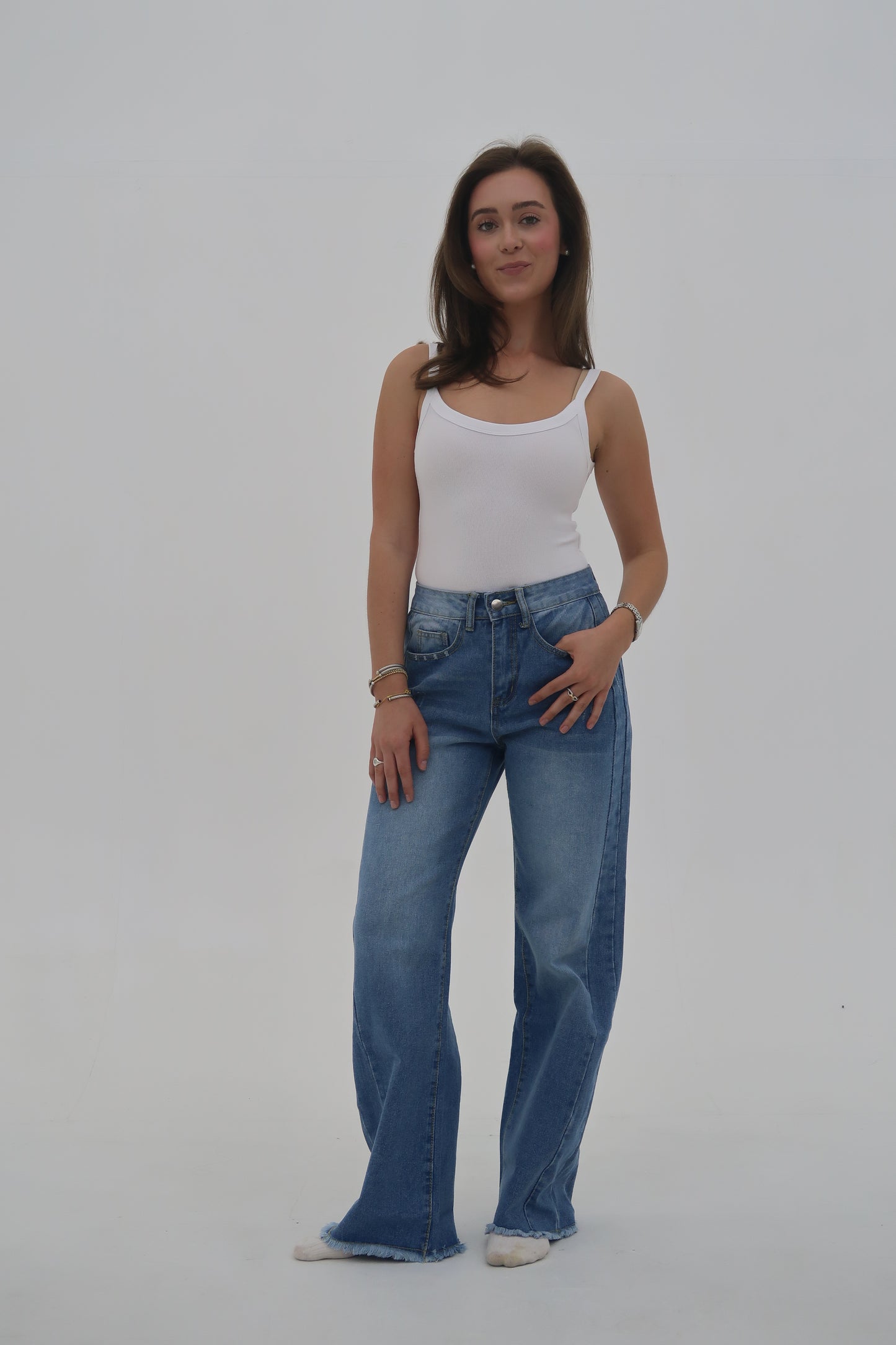 The Studio Jean: Wide Leg