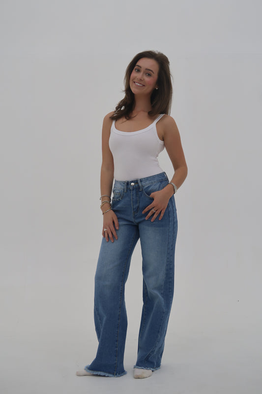 The Studio Jean: Wide Leg
