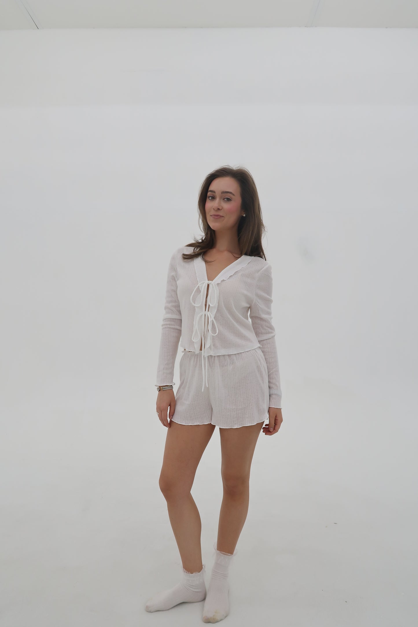 The Sophie: Ruffled Pajama Set