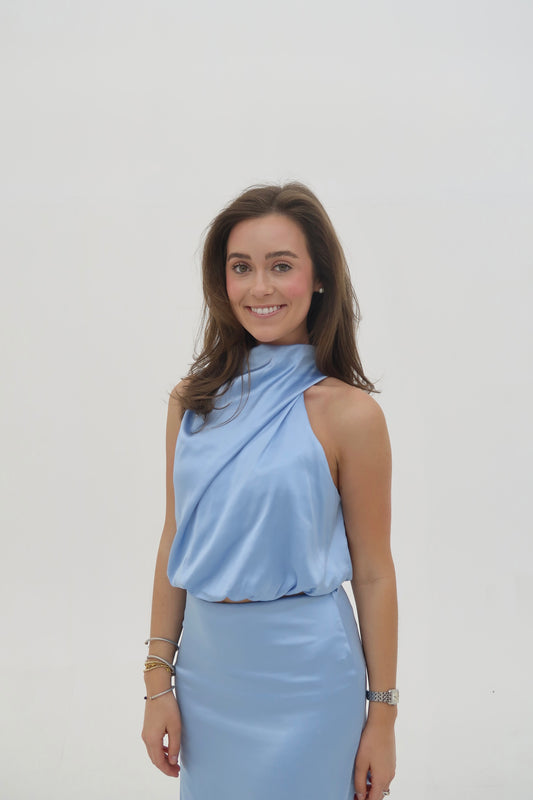 The Gabrielle: Sleeveless Maxi Set