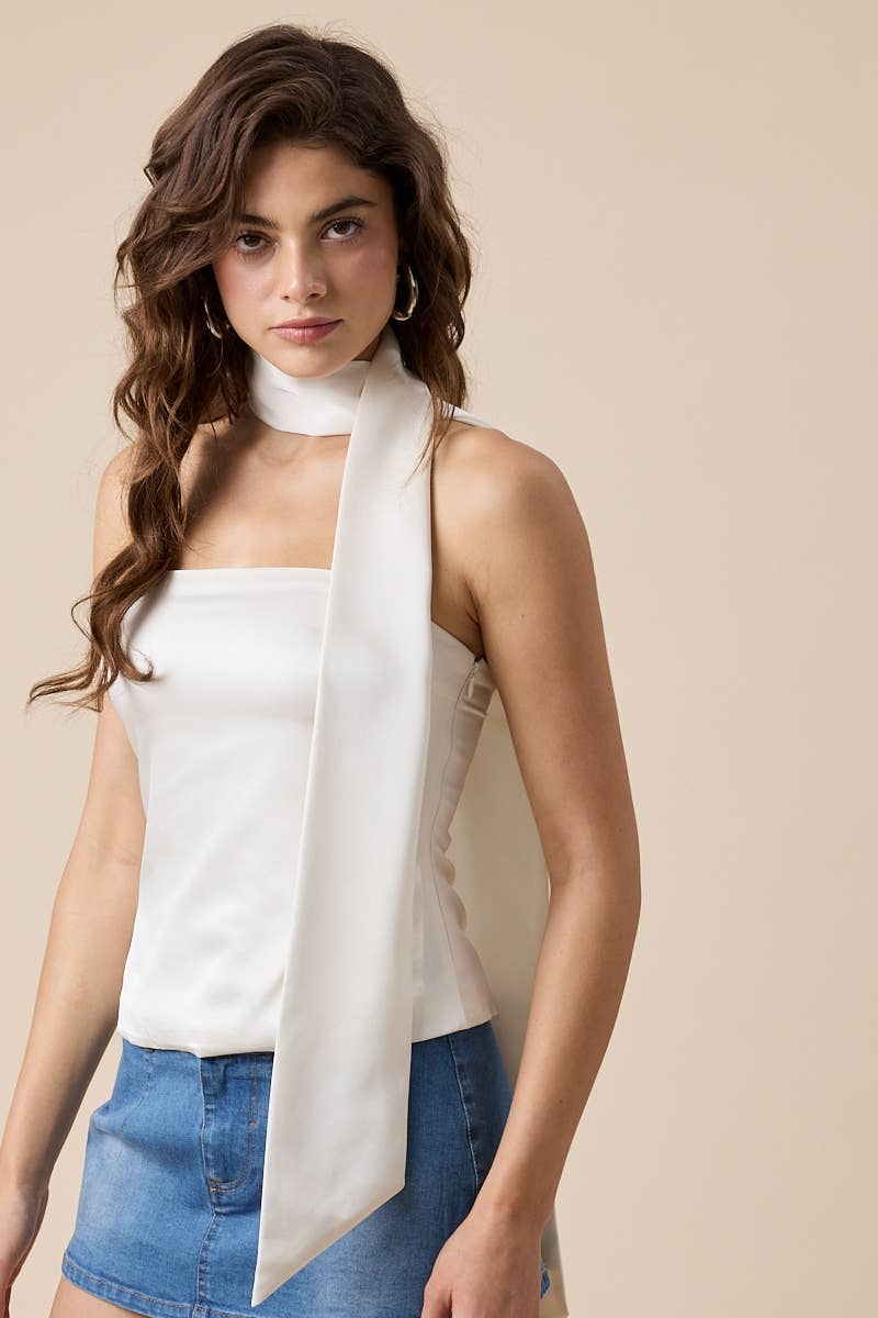 The Camila: Top & Neck Scarf